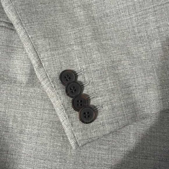 Suitsupply Blazer Wool Gray Size 46 Single Breasted 2 Button Closure - Picture 4 of 9